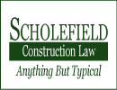 Scholefield Construction Law